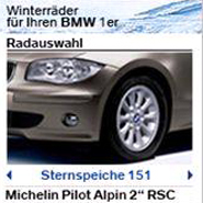BMW used clever SMS marketing to promote winter tyres